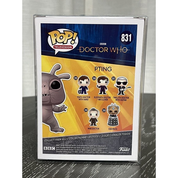Funko Pop! Doctor Who Pting #831 2919 Summer Convention Limited Edition - Picture 2 of 8